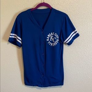 KC Royals Baseball Jersey Tee